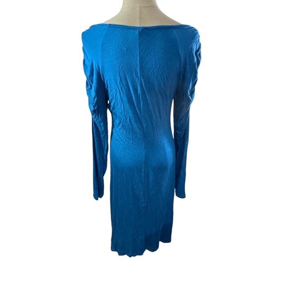 "VENUS" Jersey Summer Suit Cover Up Ruched Sleeves and Dress Size M Lightweight - Picture 4 of 10